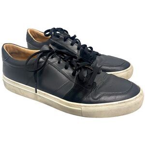 Great Brooklyn Men's Sneakers Shoes Size‎ 13  Triple Black Made In Italy